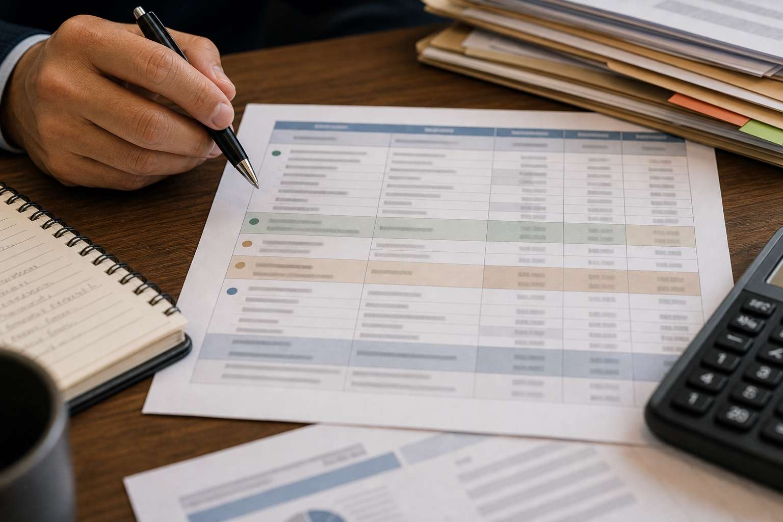 Lista de acreedores clasificados para negociar un acuerdo de reorganización empresarial